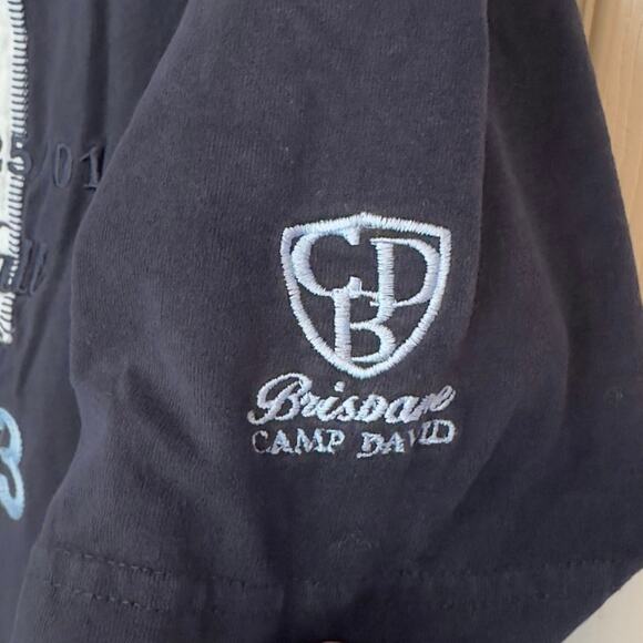 Camp David Men’s Graphic Embroidered Short Sleeve T-Shirt Size XXL Casual - Picture 5 of 9